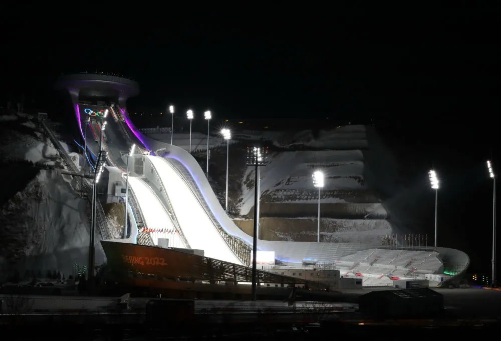 衛(wèi)星見證，這里如何變身“冬奧小城”