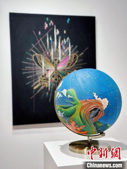 展覽現(xiàn)場(chǎng)。　醍醐藝術(shù)中心 供圖